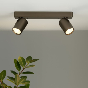 Projectlight Phoebe - Aufbaustrahler 2L - 32 x 7 x 11 cm - bronzefarben