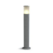 ONE Light E27 Tube Lights - Gartenleuchte - Ø 10,7 x 75 cm - IP54 - grau