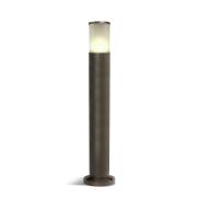 ONE Light E27 Tube Lights - Gartenleuchte - Ø 10,7 x 75 cm - IP54 - rostbraun