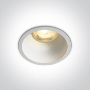 ONE Light Semi Trimless - Einbaustrahler - Ø 69 mm, Ø 64 mm Einbaumaß - weiß