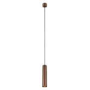 VK Lighting Edelle - Hängeleuchte - Ø 5,6 x 183 cm - Bronze