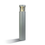 ONE Light LED Poller Range - Gartenleuchte - Ø 12 x 85 cm - 15W LED inkl. - IP54 - grau