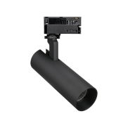 Maxlight Shinemaker - Stromschienenstrahler - 3-Phasen-Schienensystem - Ø 5,5 x 19,6 cm - 15W dimmbare LED inkl. - schwarz