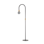 ETH Pike - stehleuchte - Ø 30 x 180 cm - messing und schwarz