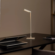Lucide Lavale - Tischleuchte - 27,2 x 13 x 42,3 cm - 3W LED mit Dimmfunktion inkl - weiß