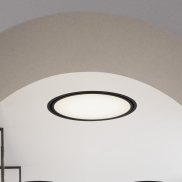 Nova Luce Perfect Profile Trimless - Einbaustrahler mit Fernbedienung (inkl.) - Ø 840 mm, 830 mm Einbaumaß - 80W dimmbare LED inkl. - 2700K-6000K - schwarz