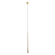 Maxlight Coffee - Hängeleuchte - Ø 3 x 160 cm - 7W LED inkl - gebürstetes Gold