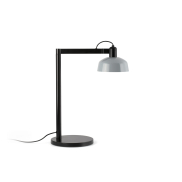 Faro Tatawin - Tischleuchte - 25 x 45,4 x 57,5 cm - schwarz satiniert und grau-blau glänzend