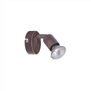 Nova Luce Base - Aufbaustrahler - 8 x 6,7 x 10,9 cm - Rost