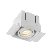 Lucide Trimless - Einbaustrahler - 97 x 97 mm, 97 x 97 mm Einbaumaß - weiß