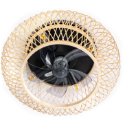 ETH Fan No. 8 - deckenventilator mit fernbedienung - Ø 50 x 22 cm - hellbraun