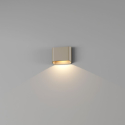 Artdelight Diaz 1L - Wandleuchte - 14,5 x 12 x 3,8 cm - 6W LED inkl. - IP54 - champagner