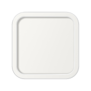 ETH Loïs – deckenleuchte – 30 x 30 x 5 cm – 3-stufig dimmbar – 24W LED inkl. – IP44 – weiß