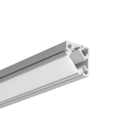 KLUS 45-plus - LED-Eckprofil - 1,9 x 1,9 cm - silber eloxiert