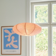 Nordlux Villo - Papierlampenschirm ohne Hängeleuchte - Ø 60 x 24 cm - altrosa