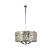 Searchlight Bijou - Pendelleuchte - Ø 65 x 150 cm - Chrom