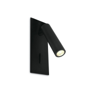 ONE Light Reading Spots - Wandleuchte mit Schalter - 6 x 4,7 x 15 cm - 3W LED inkl. - schwarz