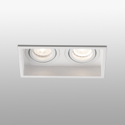 Faro Hyde - Einbaustrahler - 171 x 89 mm, 165 x 83 mm Einbaumaß - mattweiß