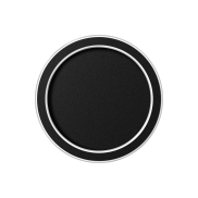 ETH Loïs - deckenleuchte - Ø 23 x 5 cm - 3 Stufen dimmbar - 15W LED inkl. - IP44 - schwarz