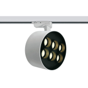 ONE Light Dark Light Tubes - Stromschienenstrahler - 3-Phasen-Schienensystem - Ø 13,5 x 7,7 cm - 36W LED inkl. - weiß