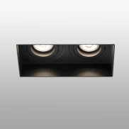 Faro Hyde Trimless - Einbaustrahler - 164 x 82 mm, 182 x 93 mm Einbaumaß - mattschwarz