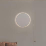Nova Luce Nevo - Wandleuchte - Ø 30 x 3,9 cm - 20,5W LED inkl. - sand weiß