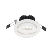 Nova Luce Lazio - Einbaustrahler - Ø 92 mm, Ø 82 mm Einbaumaß - IP54 - weiß