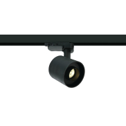 ONE Light Dark Light Tubes - Stromschienenstrahler - 3-Phasen-Schienensystem - Ø 6,8 x 6,6 cm - 6W LED inkl. - schwarz