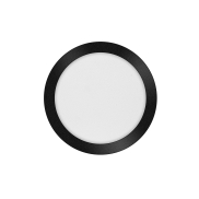 ETH Anne Round - deckenleuchte - Ø 26 x 2,7 cm - 3 Stufen dimmbar - 15W LED inkl. - IP44 - schwarz