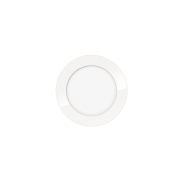 ETH Anne Round - Deckenleuchte - Ø 17 x 2,7 cm - 3 Stufen dimmbar - 10W LED inkl. - IP44 - weiß