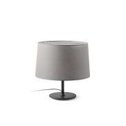 Faro Windsor – tischlampe – Ø 48,5 x 51 x 29 cm – mattschwarz und grau
