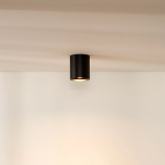 Lucide Bodi rund - Aufbaustrahler - Ø 8 x 9,5 cm - schwarz