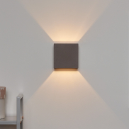 Lucide Gipsy Cube - Wandleuchte - 11,5 x 11,5 x 11,5 cm - taupe