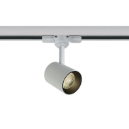 ONE Light COB Cylinder - Stromschienenstrahler - 3-Phasen-Schienensystem - Ø 6 x 7,5 cm - 8W dimmbare LED inkl. - weiß
