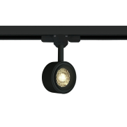 ONE Light Honeycomb - Stromschienenstrahler - 3-Phasen-Schienensystem - Ø 7 x 10 cm - 8W dimmbare LED inkl. - schwarz