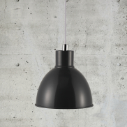 Nordlux Pop 22 - Pendelleuchte - Ø 21,5 x 223 cm - anthrazit
