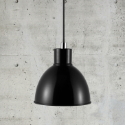 Nordlux Pop 22 - Pendelleuchte - Ø 21,5 x 223 cm - schwarz