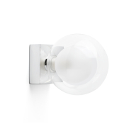 Faro Perla - Decken-/Wandleuchte - 11,5 x 15,5 x 11,5 cm - IP44 - Chrom poliert