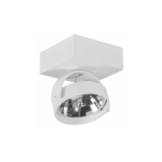 Artdelight Dutchess - Aufbaustrahler 1L - 12,8 x 12,8 x 18 cm - weiß