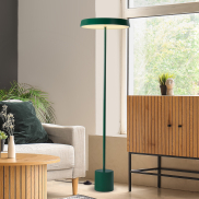 Nova Luce Vetro - Stehleuchte - Ø 40 x 136 cm - 33W  LED inkl. - matt grün