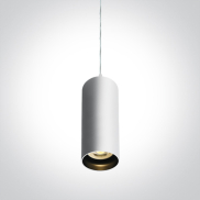 ONE Light Cylinder - Hängeleuchte - Ø 6,8 x 146,5 cm - weiß