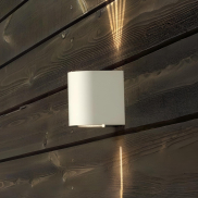 Nordlux Canto 2 - Außenwandleuchte - 8,7 x 10,4 cm - 2 x 6W LED inkl. - IP44 - weiß