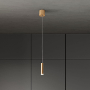 Nova Luce Doc - Hängeleuchte - Ø 3 x 120 cm - 5W LED inkl. - gold