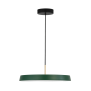 Nova Luce Vetro - Hängeleuchte - Ø 50 x 130 cm - 37W LED inkl. - matt grün