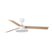 Faro Rudder Tak 3 L - deckenventilator mit licht - Ø 132 - matt weiß - 3000K