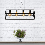 Lucide Fabian - Pendelleuchte - 80 x 28 x 161 cm - schwarz