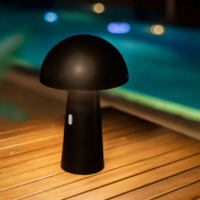 New Garden Shitake - Tischleuchte - Ø16,5 x 25,5 cm - 7,5W LED inkl. - IP44 - schwarz