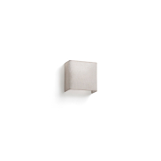Faro Otton quadratisch - Wandleuchte - 10,8 x 20 x 20,5 cm - helle Jute
