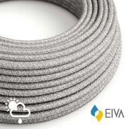 Creative Cables EIVA - Textilkabel - IP65 - pro 100 cm - grau