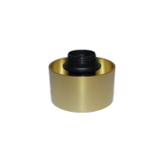 Artdelight Rosario - Lampenfassung für PL 202 - Ø10,5 x 9,5 cm - gold